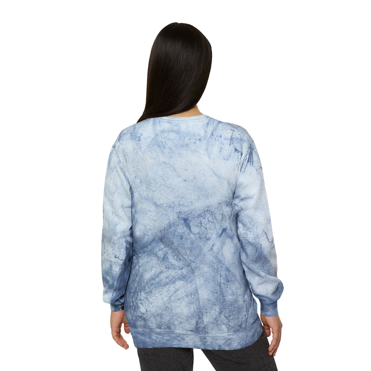 Light Ahead Marble Crewneck Sweatshirt (Comfort Colors brand)