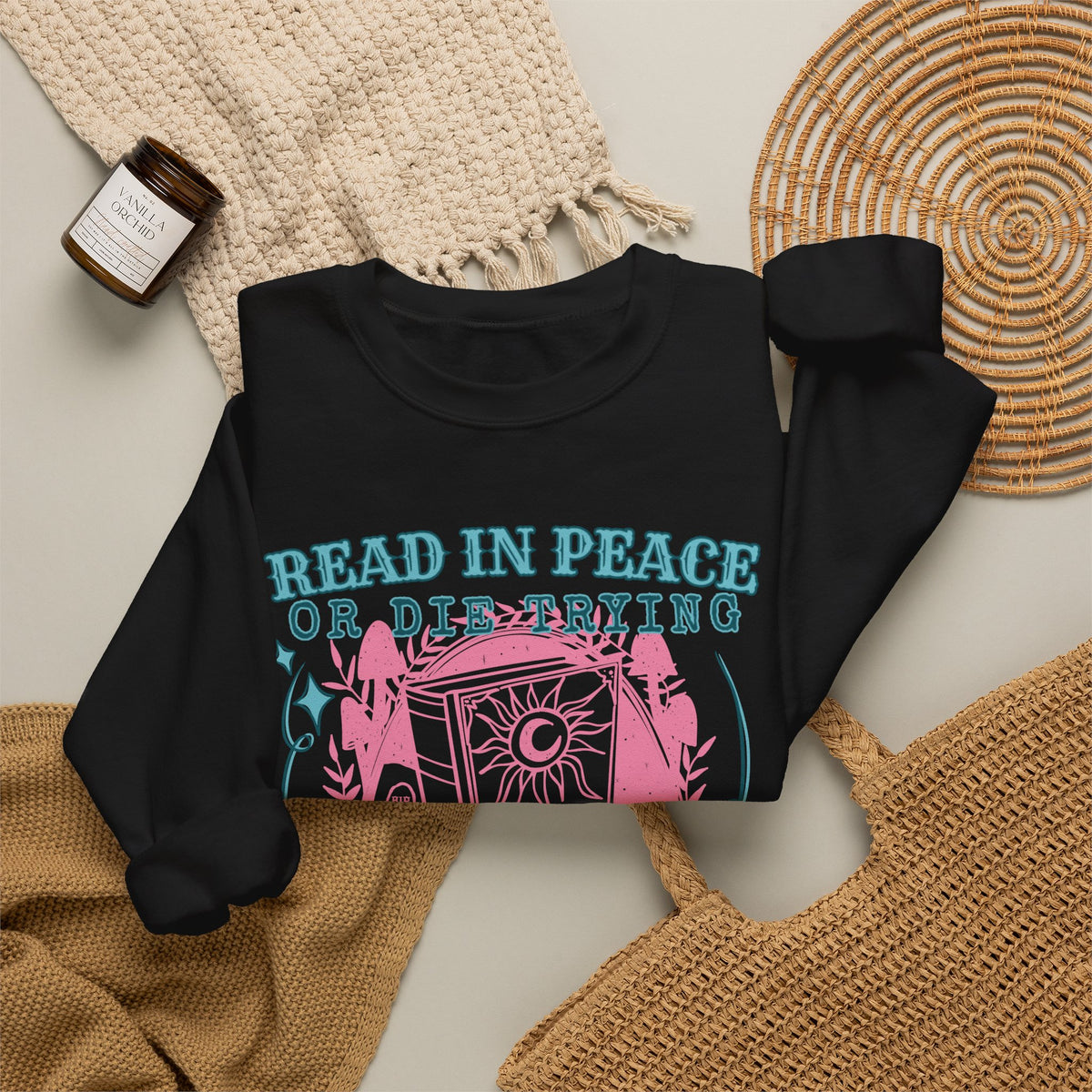 Read in Peace Sweatshirt (Gildan Brand)