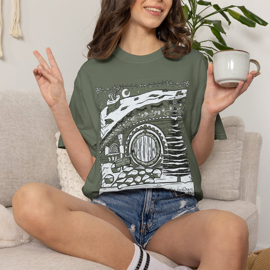 There's No Place Like Home for the Holidays, Book Club T-Shirt (Comfort Colors brand)