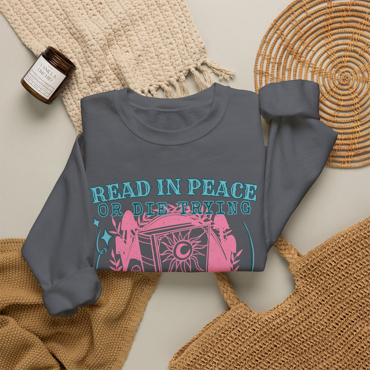 Read in Peace Sweatshirt (Gildan Brand)