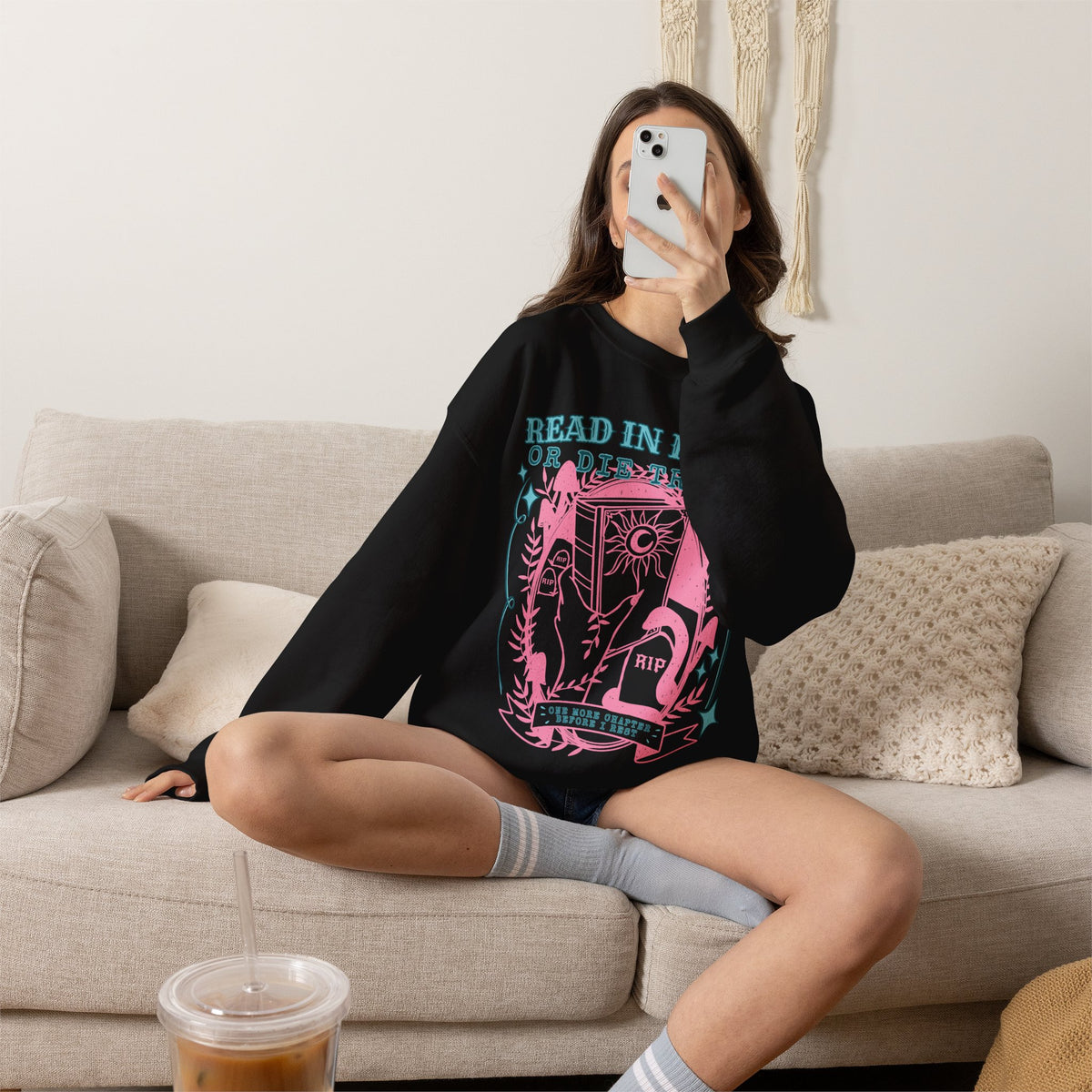 Read in Peace Sweatshirt (Gildan Brand)