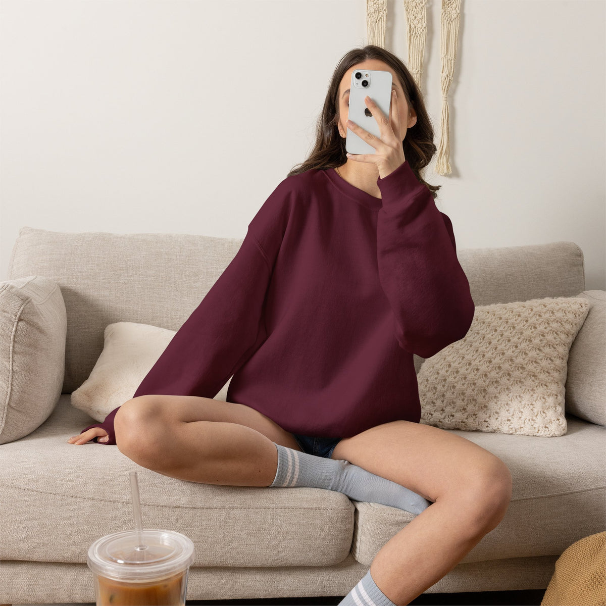 I've Got This (Probably) Sleeve Crewneck Sweatshirt with Sleeve Design (Gildan brand)