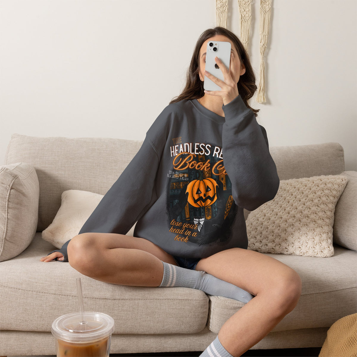 The Headless Reader's Book Club Sweatshirt (Gildan Brand)