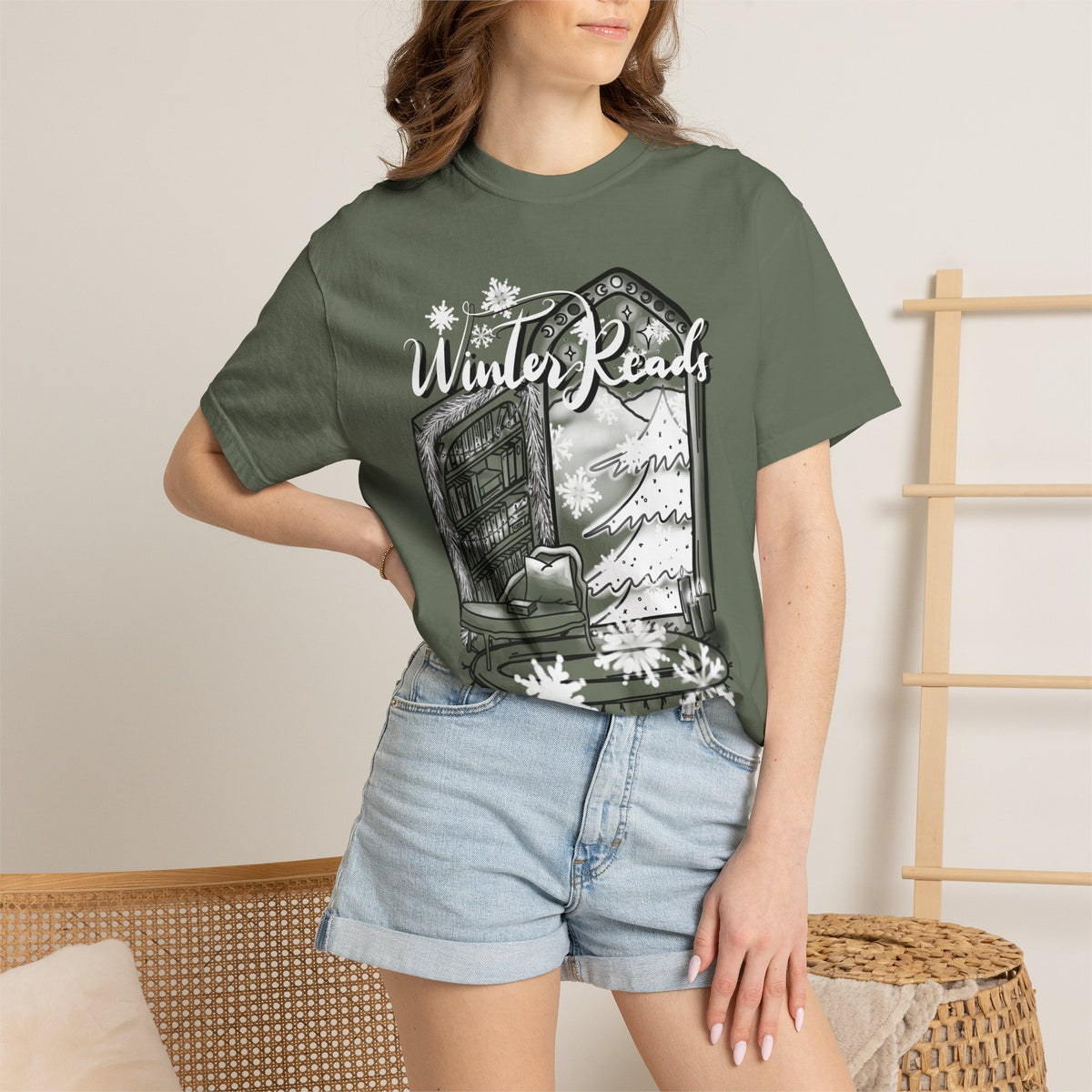 Winter Reads T-Shirt (Comfort Colors brand)
