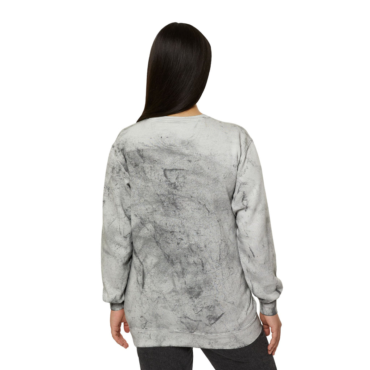 Light Ahead Marble Crewneck Sweatshirt (Comfort Colors brand)