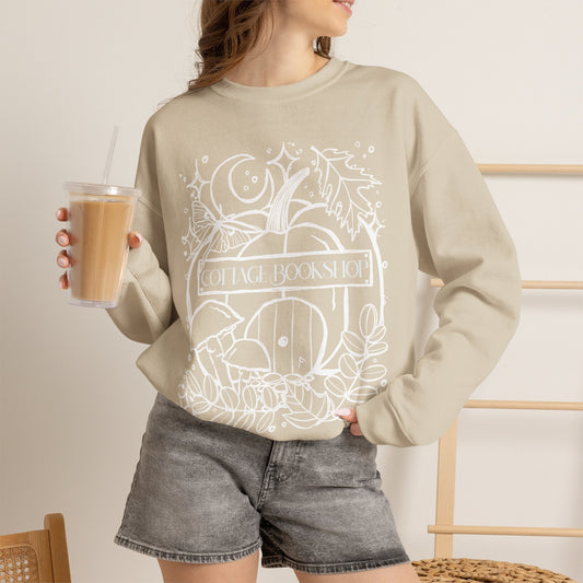 Cozy Cottage Bookshop Sweatshirt (Gildan Brand)