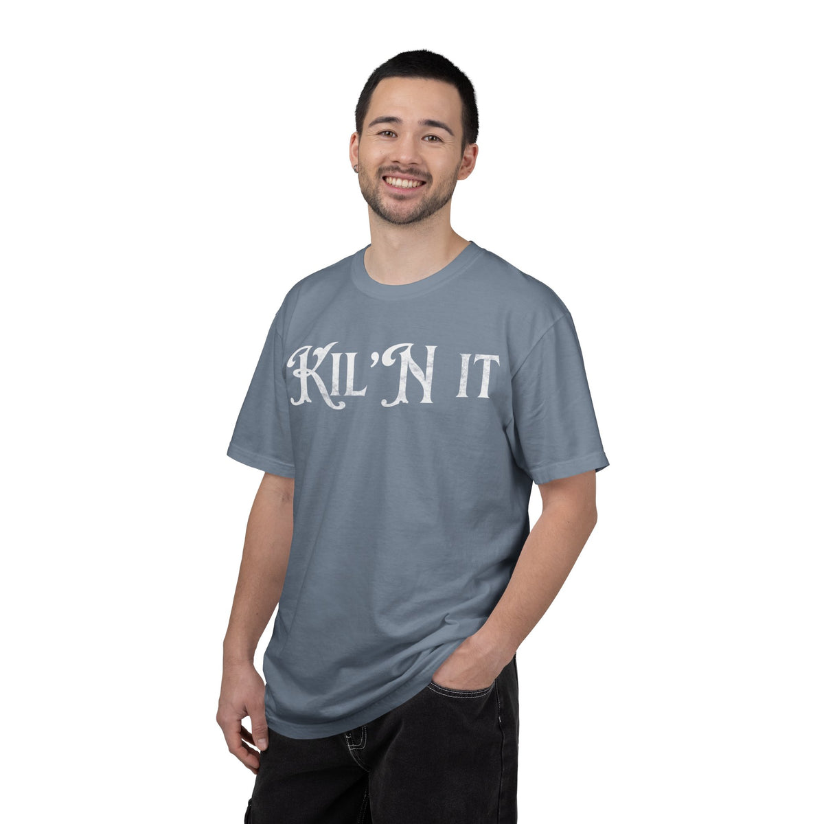 Kil'N It Pottery T-Shirt with back design (Comfort Colors brand)