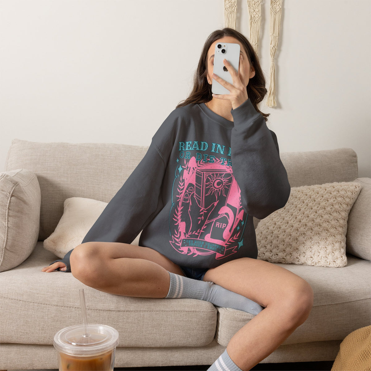 Read in Peace Sweatshirt (Gildan Brand)