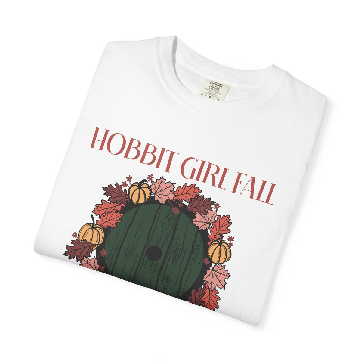 Hobbit Girl Fall T-Shirt (Comfort Colors brand)