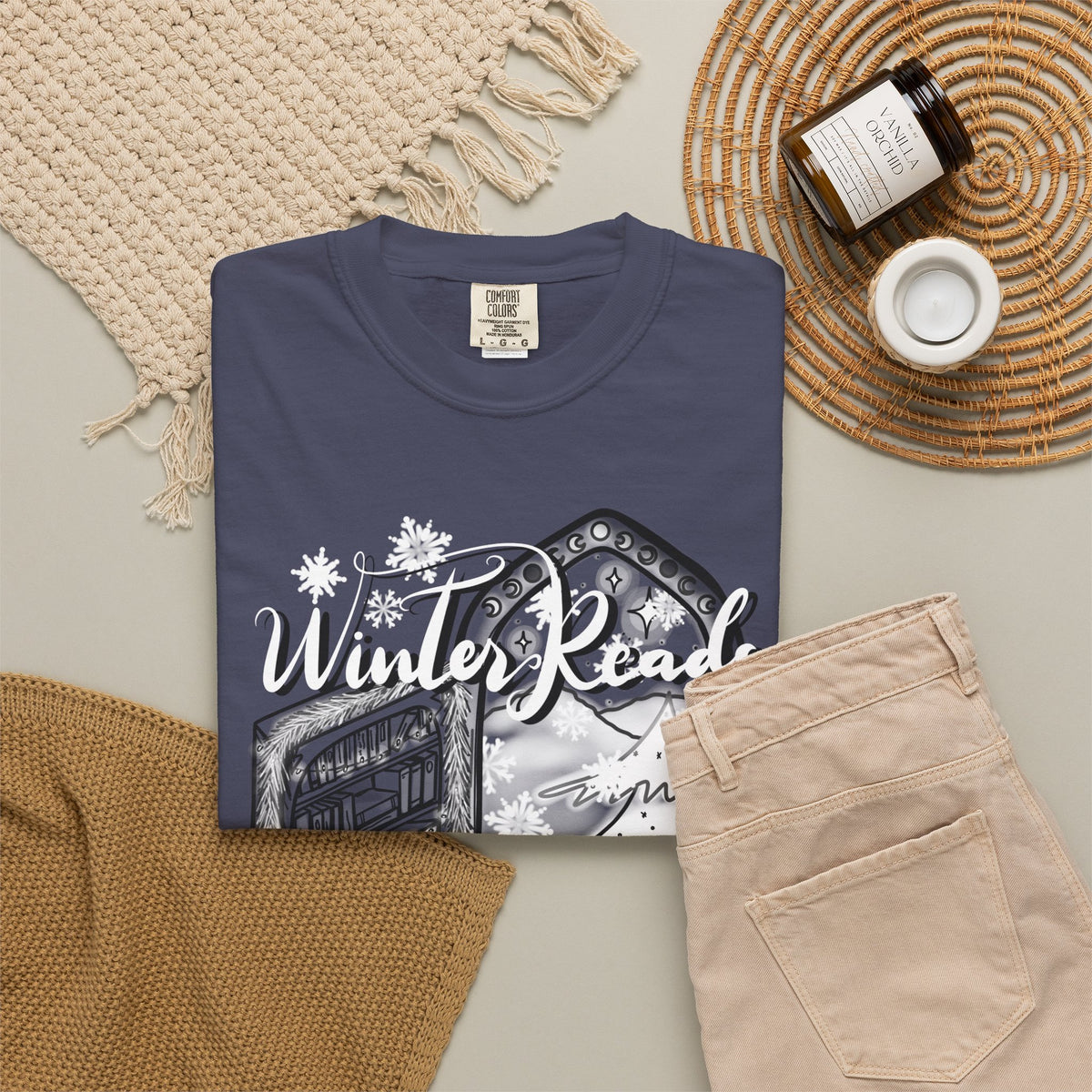 Winter Reads T-Shirt (Comfort Colors brand)